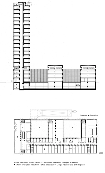 Neroport + Ferring Snit og plan Ferring