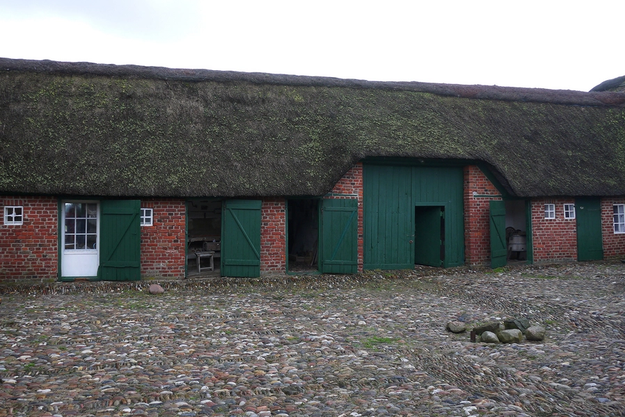 Abelines gaard Gårdspladsen