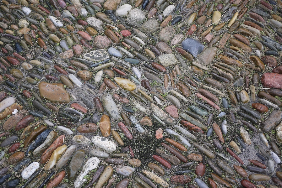 Abelines gaard Gårdsbelægning