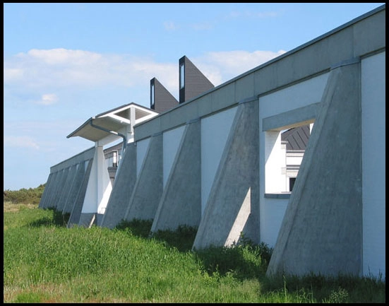 Skagen Odde Naturcenter Vestfacade