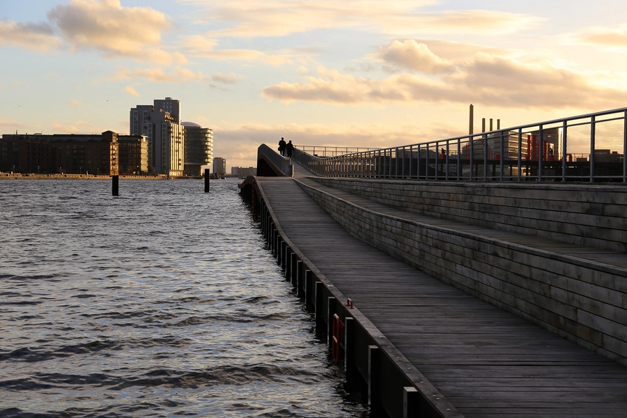 Kalvebod Bølge Udsigt mod Islands Brygge