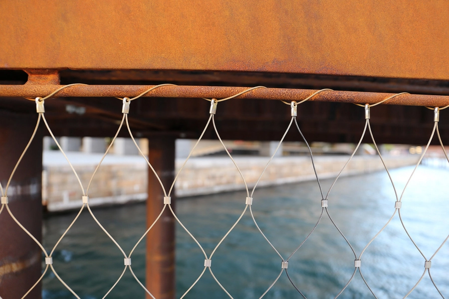 Kalvebod Bølge Faldsikring med Jakobs net