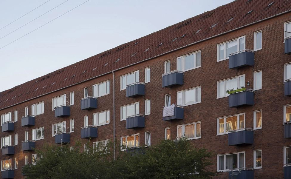 Nyrnberggården Facadeudsnit