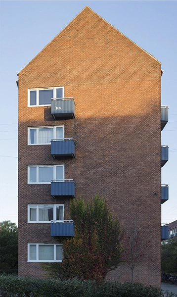 Nyrnberggården Gavl med altaner