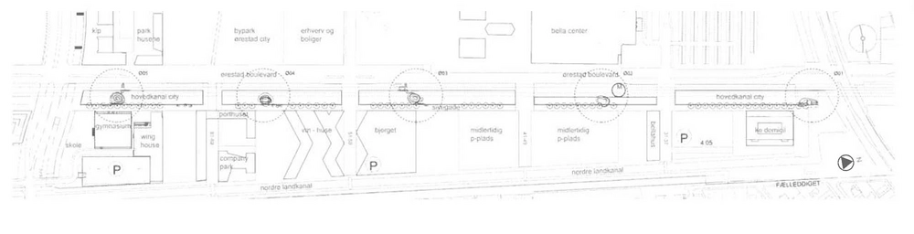 'Øerne' i Ørestad Oversigtsplan