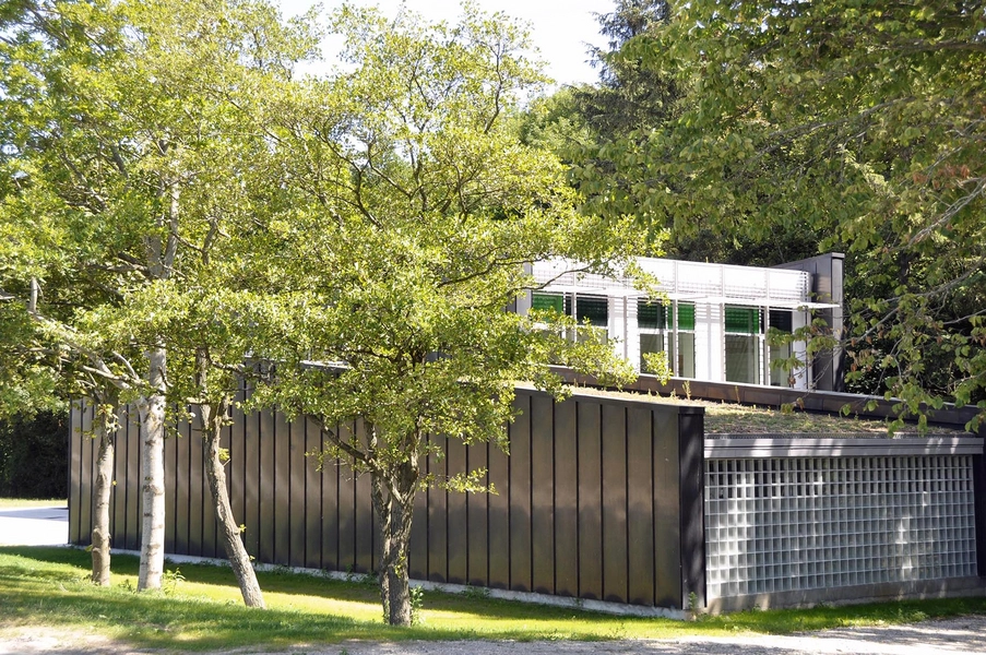 Malling Vandværk Facade set fra sydvest