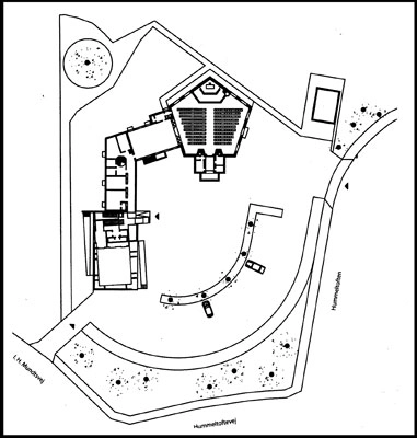 Sorgenfri sognegård Situationsplan