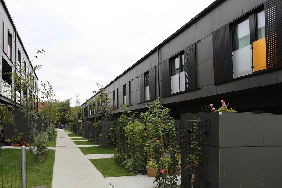 AlmenBolig Grøndalsvænge Allé Grønne rum mellem husene