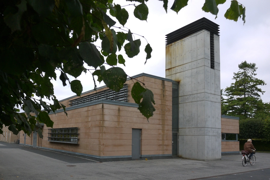 Sundby Krematorium Sydøstsiden, den nye bygning