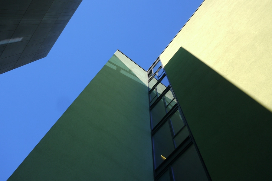 Ørestad Plejecenter Nærhed til nabobygning