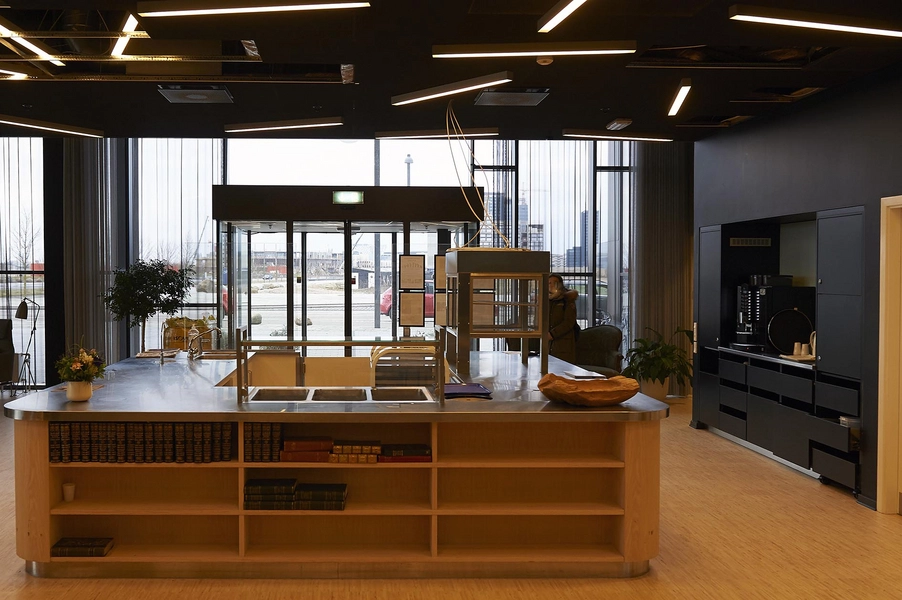 Ørestad Plejecenter Café i stueetagen