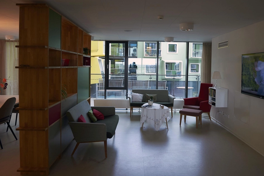 Ørestad Plejecenter Fælles dagligstue