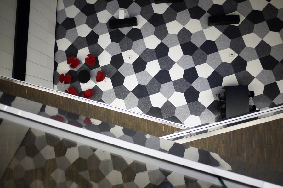 Industriens Hus Gulvmosaik