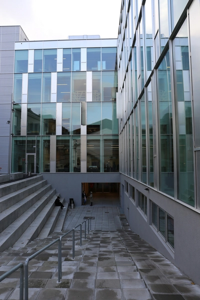 KEA Empire Campus Trappeanlæg indgang Guldbergsgade