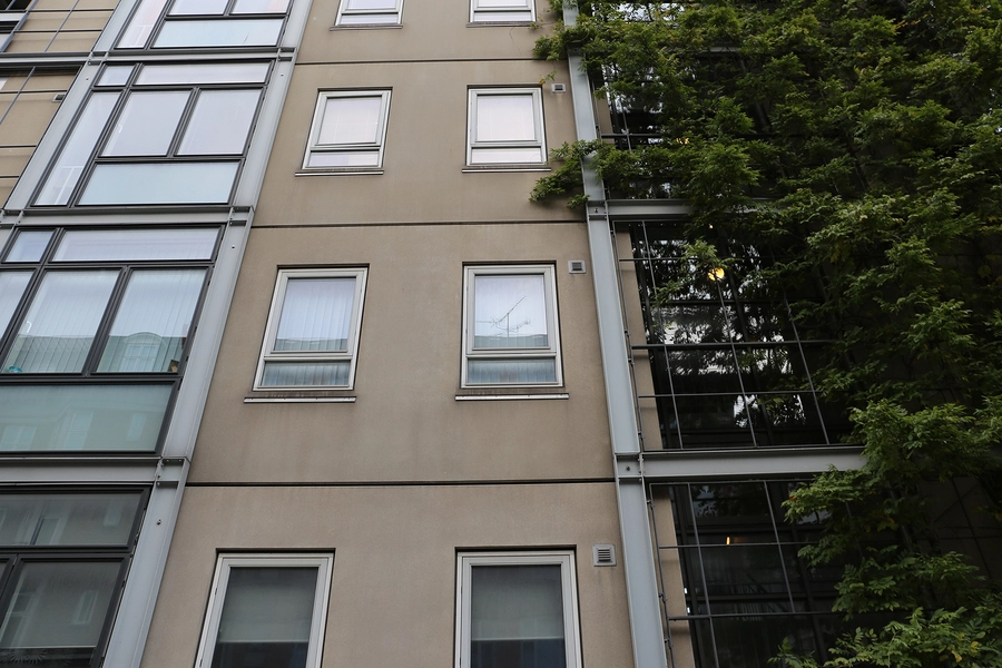 Boliger Guldbergsgade 4-6 og Nørre Allé 3 Vindueskomposition