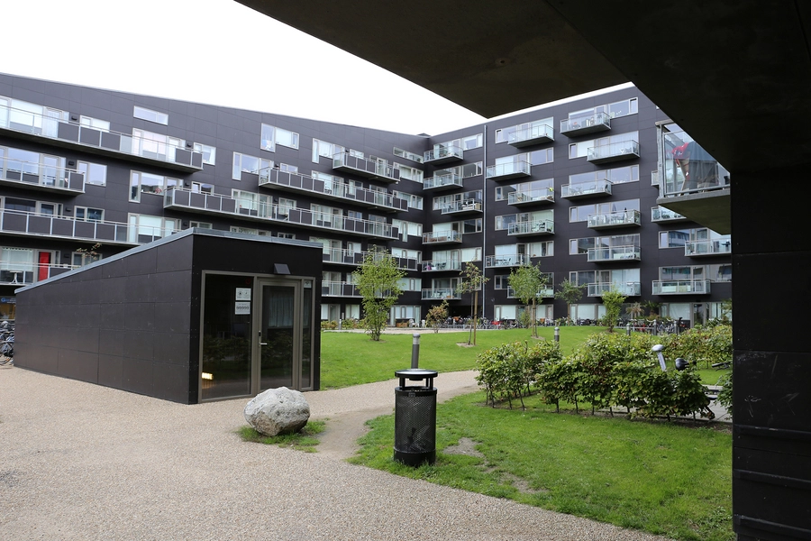 Hulgårds Have Port/gård situation