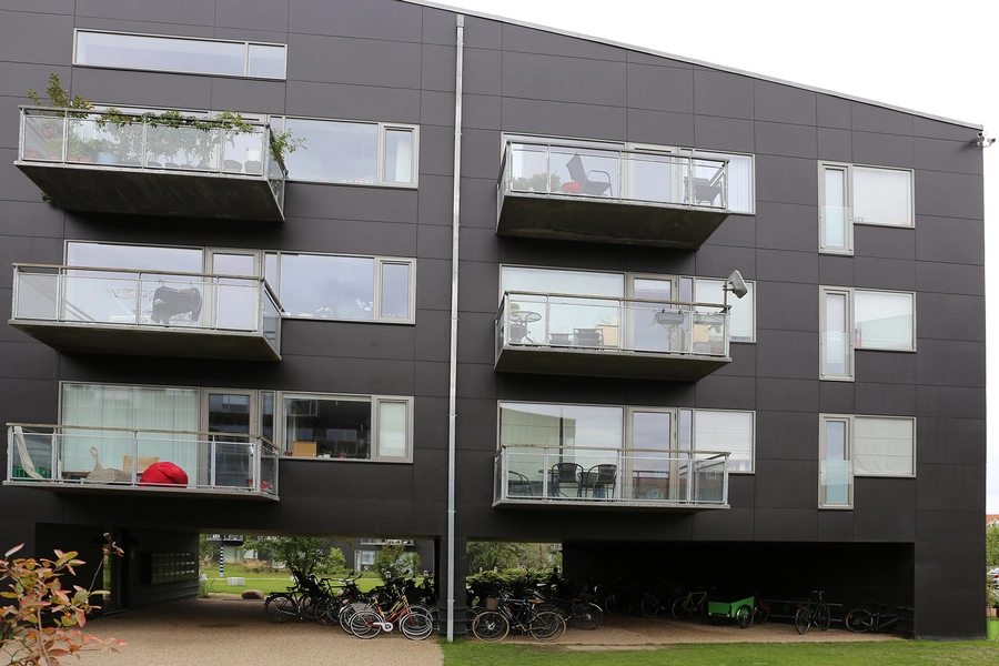 Hulgårds Have Facadeudsnit