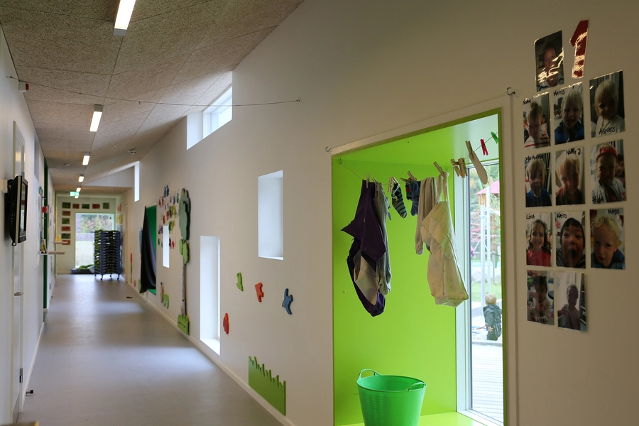 Daginstitutionen Grøndalen Gang mod stuer