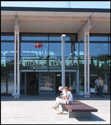 Aalborg Lufthavn Hovedindgang