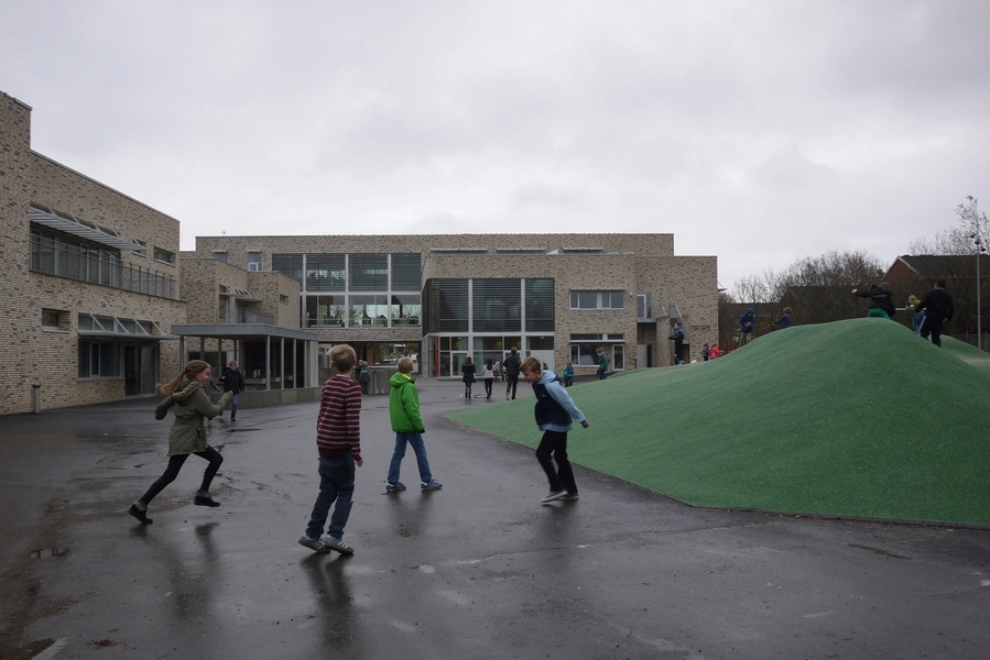 Bagsværd Skole Indgangssituation skoleområdet