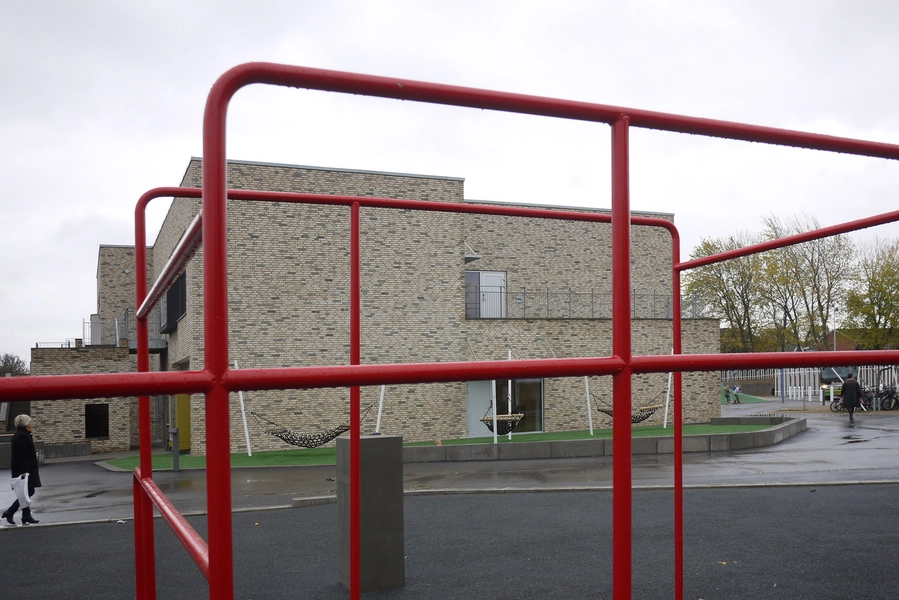 Bagsværd Skole Vestfløjens gavl