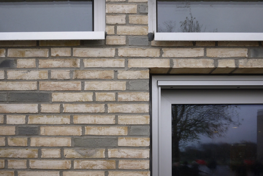 Bagsværd Skole Detalje vinduesrammer