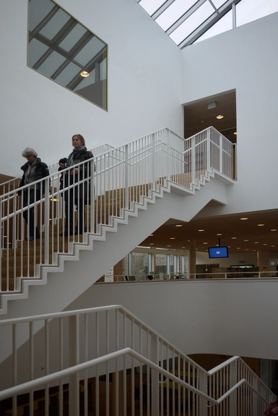 Bagsværd Skole Åbent trappehus i fællesområdet