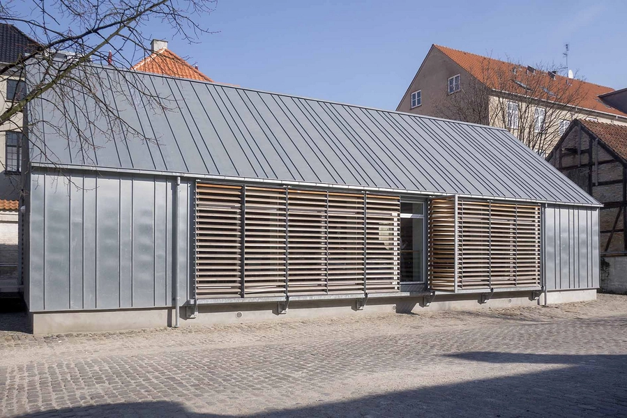 Designværkstedet Designmuseum Danmark Facade mod Designmuseum Danmark