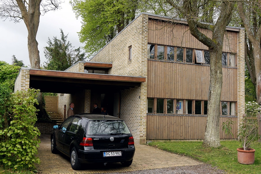 Exners Hus Huset set fra vejen