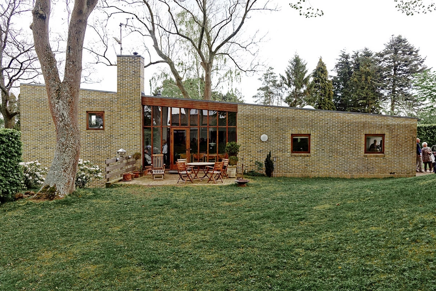 Exners Hus Huset set fra haven