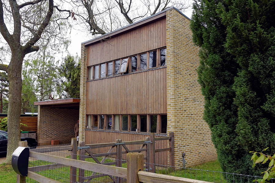 Exners Hus Huset set fra gaden