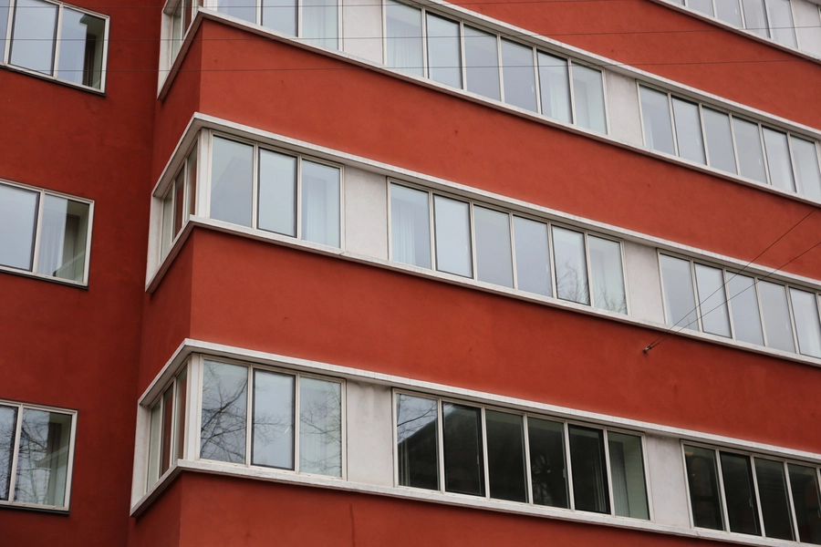 Daells Varehus – Hotel Sankt Petri Vinduesbånd, funkisstil