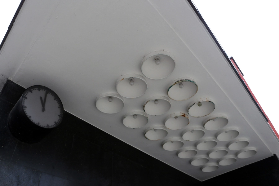 Daells Varehus – Hotel Sankt Petri Belysning, indgang på hjørnet af Nørregade og Krystalgade