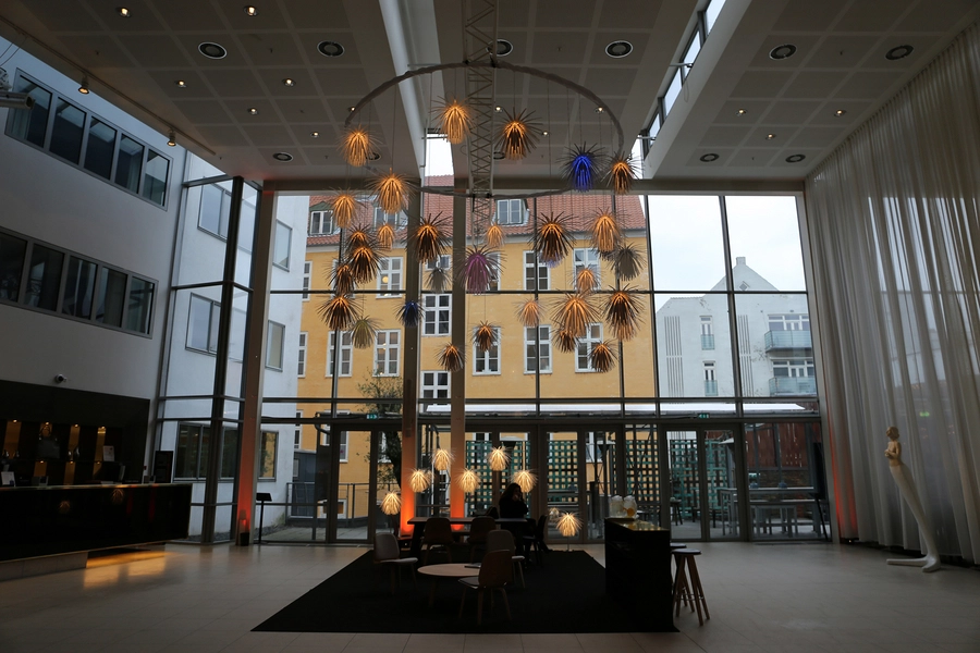 Daells Varehus – Hotel Sankt Petri Blik mod indergården