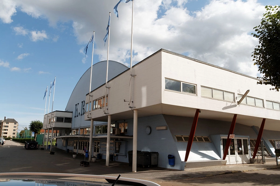 KB Hallen Udsigt fra O.V. Kjettinges Allé