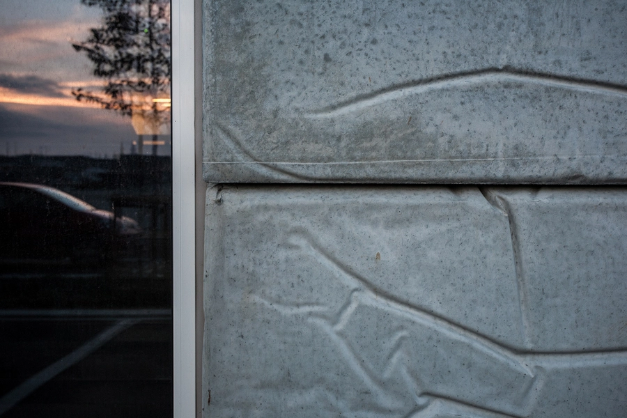 Grundfos Kollegiet Facadedetalje