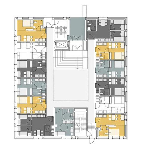 Grundfos Kollegiet Plan
