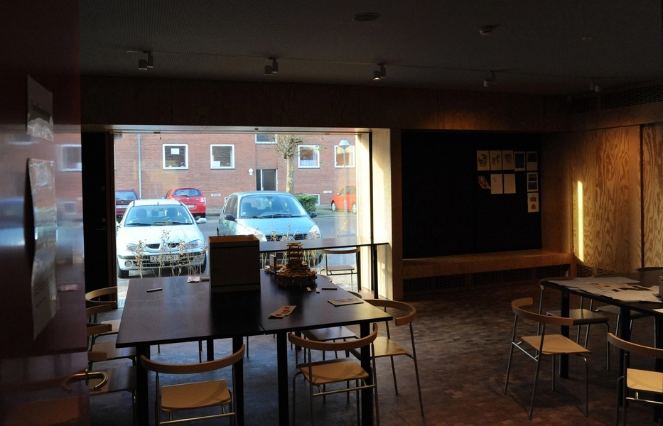 Sorø Kunstmuseum Interiør fra lokale beregnet til museets skoletjeneste.