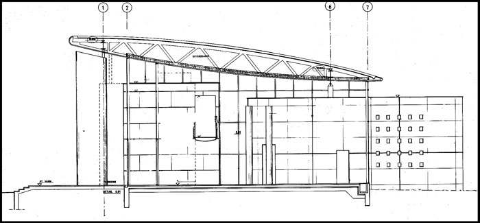 Holstebro Retsbygning Snit