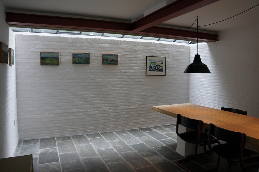 Knud Friis eget hus Ovenlys spisestue