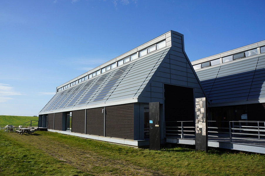 Samsø Energiakademi BliK mod facade