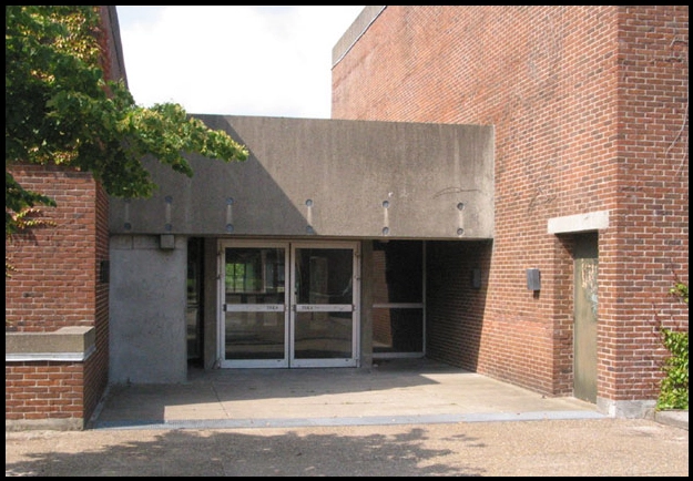 Skanderborg Amtsgymnasium Indgangsparti