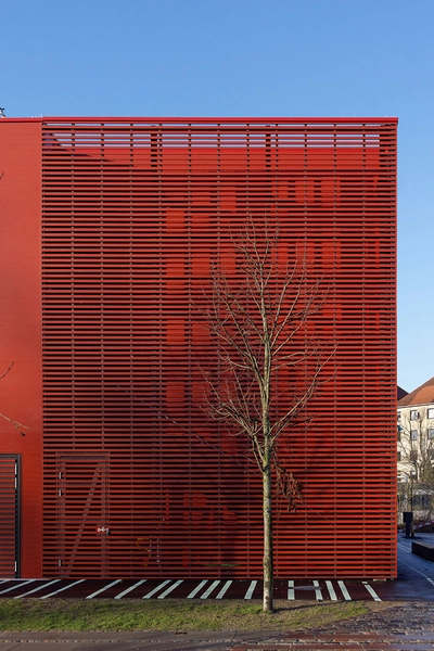 Hal C Gitterstruktur på nordsiden