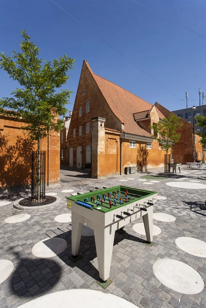 Vester Voldgade Udendørs fodbold og Robinier