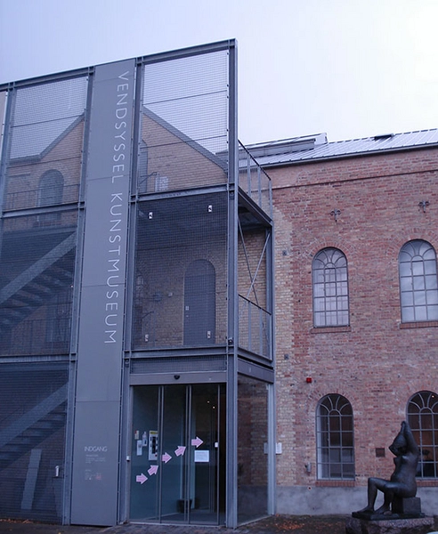 Vendsyssel Kunstmuseum Tilbygning Blik på facade