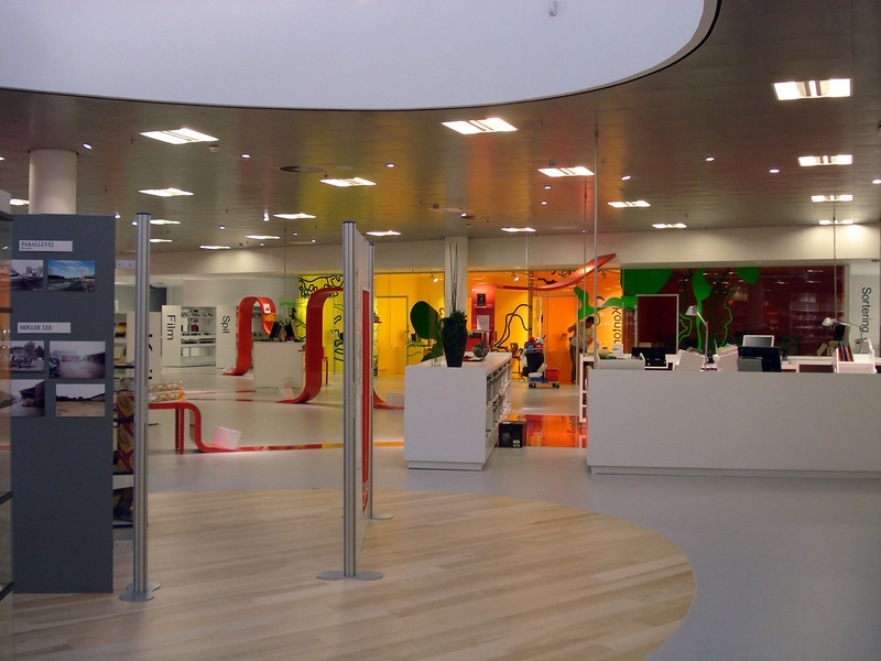 Hjørring Bibliotek Skranke