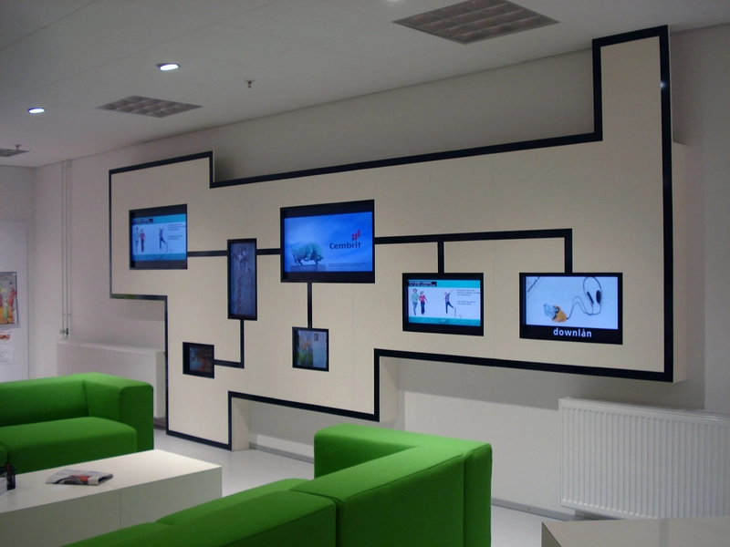 Hjørring Bibliotek Skærmvæg