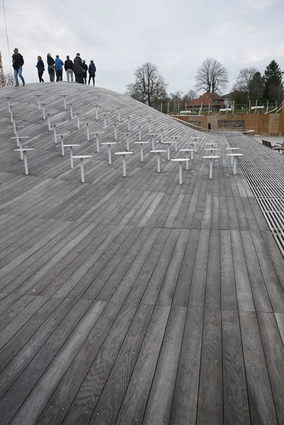 Multihal Gammel Hellerup Gymnasium Træbelægning