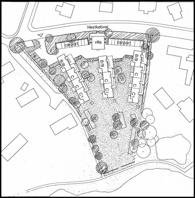 Søhuse Situationsplan