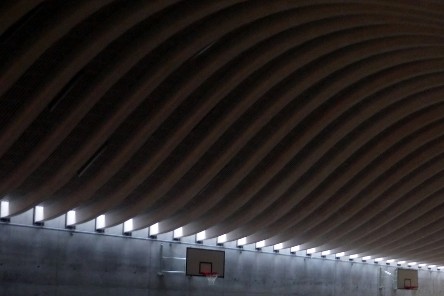 Multihal Gammel Hellerup Gymnasium Naturligt lysindfald